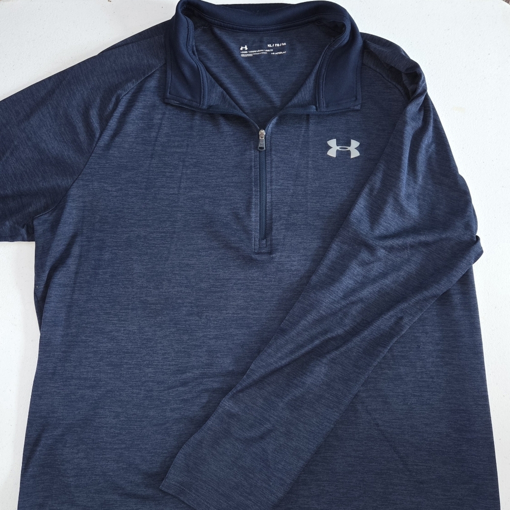 Navy Under Armour 1/4 zip